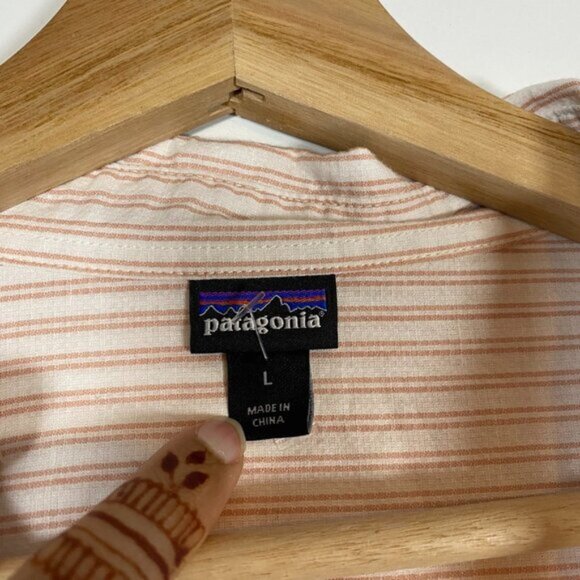 Patagonia Button-Up Long Sleeve Women’s Classic Shirt Size L - Picture 6 of 12